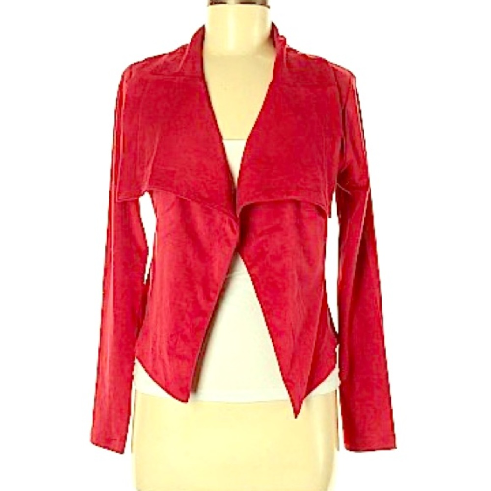 Romeo & Juliet Couture Faux Suede Jacket